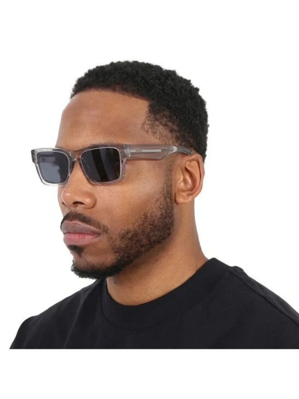 NEW PRADA SUNGLASSES PR25ZS U430A9 SQUARE GRAY/BLUE MEN EYEWEAR PR 25ZS, SPR 25Z